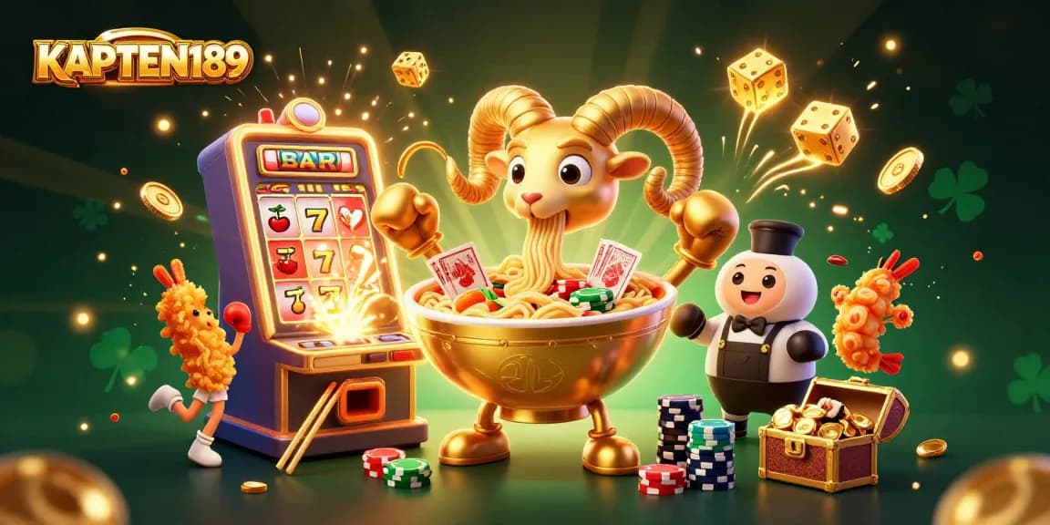 KAPTEN189 menghadirkan pengalaman taruhan slot online dengan karakter unik dan slot yang memukau.