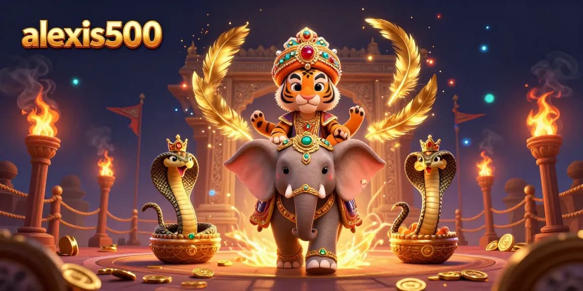 Engage in exciting slots at alexis500, where vibrant casino elements create a dazzling atmosphere.
