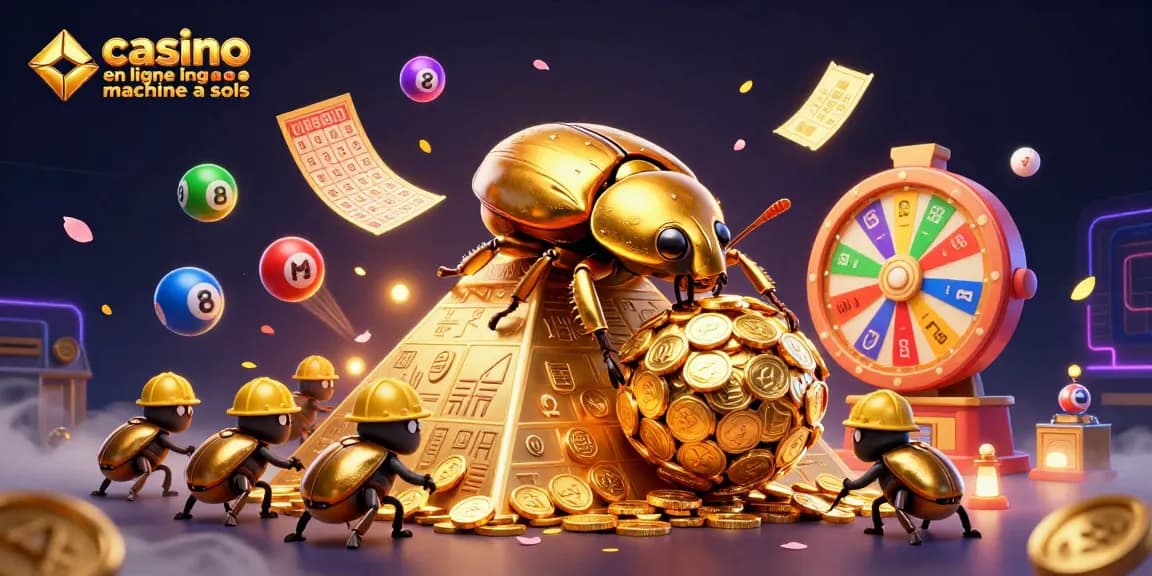 Découvrez les machines à sous en ligne captivantes sur casino en ligne machine à sous avec une illustration dynamique.