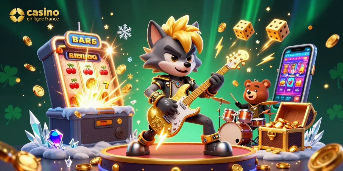 Profitez des jeux palpitants sur casino en ligne France avec une explosion de jackpots et d'effets lumineux.