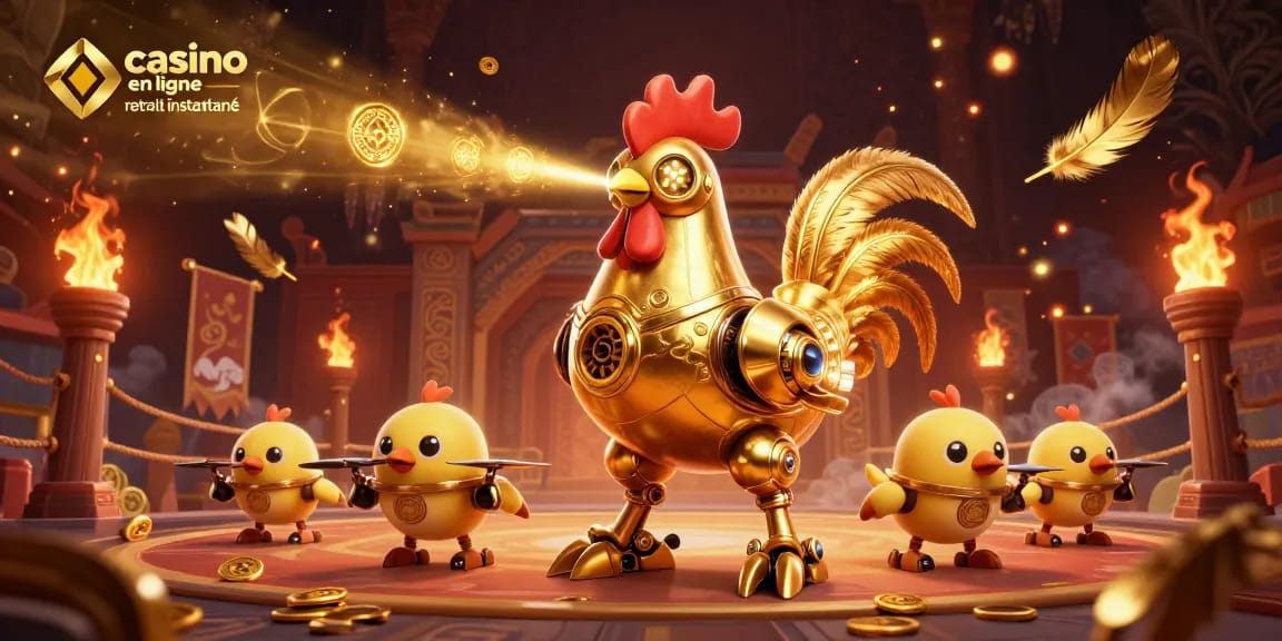 Jouez au casino en ligne avec retrait instantané sur cette illustration dynamique et colorée.
