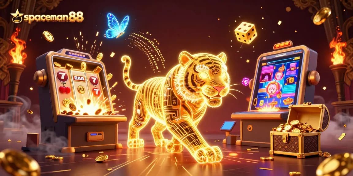 Experience high-stakes gaming with spaceman88's vibrant casino scene full of jackpots and excitement.