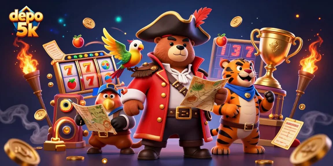 Experience action-packed slots in depo 5k with captivating illustrations of winning opportunities.