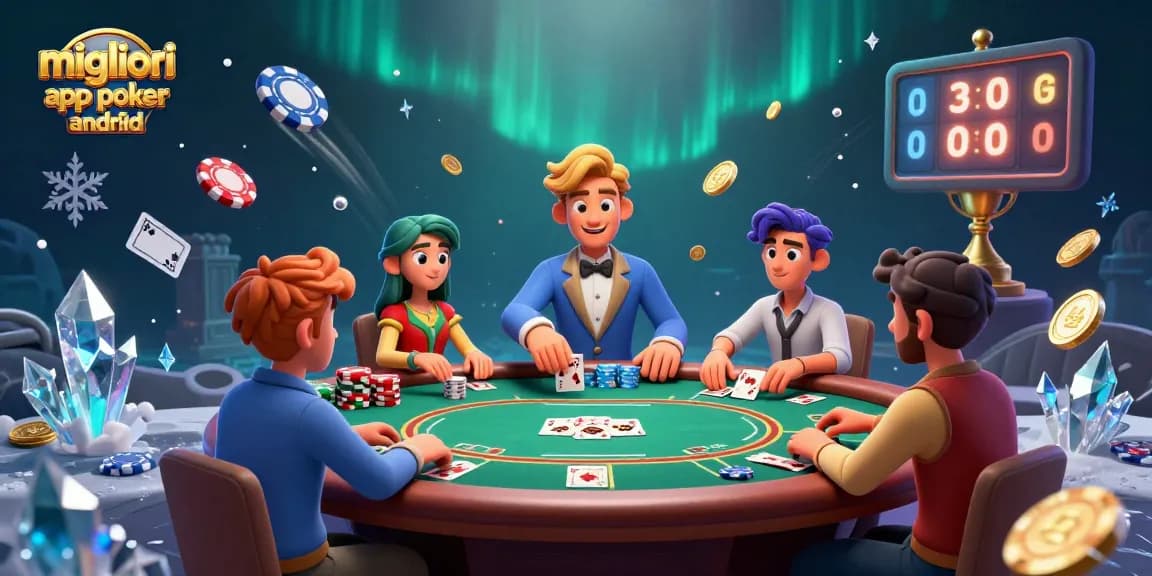 Gioca in sicurezza con le migliori app poker android per partite appassionanti e vincenti.