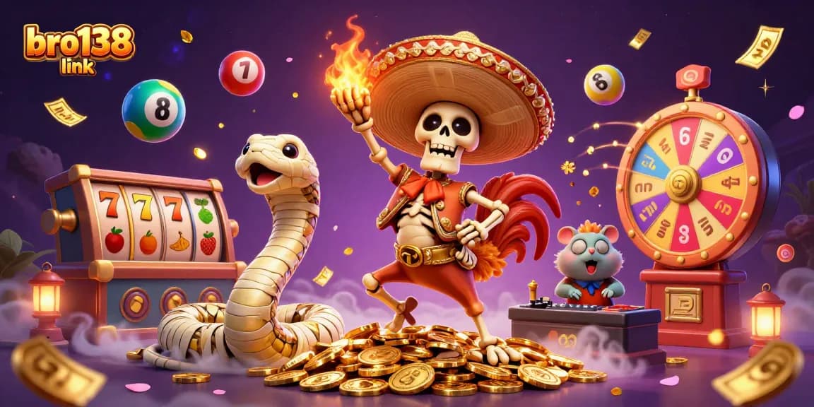 Experience the excitement of winning at bro138 link with vibrant slot game action and dynamic casino elements.