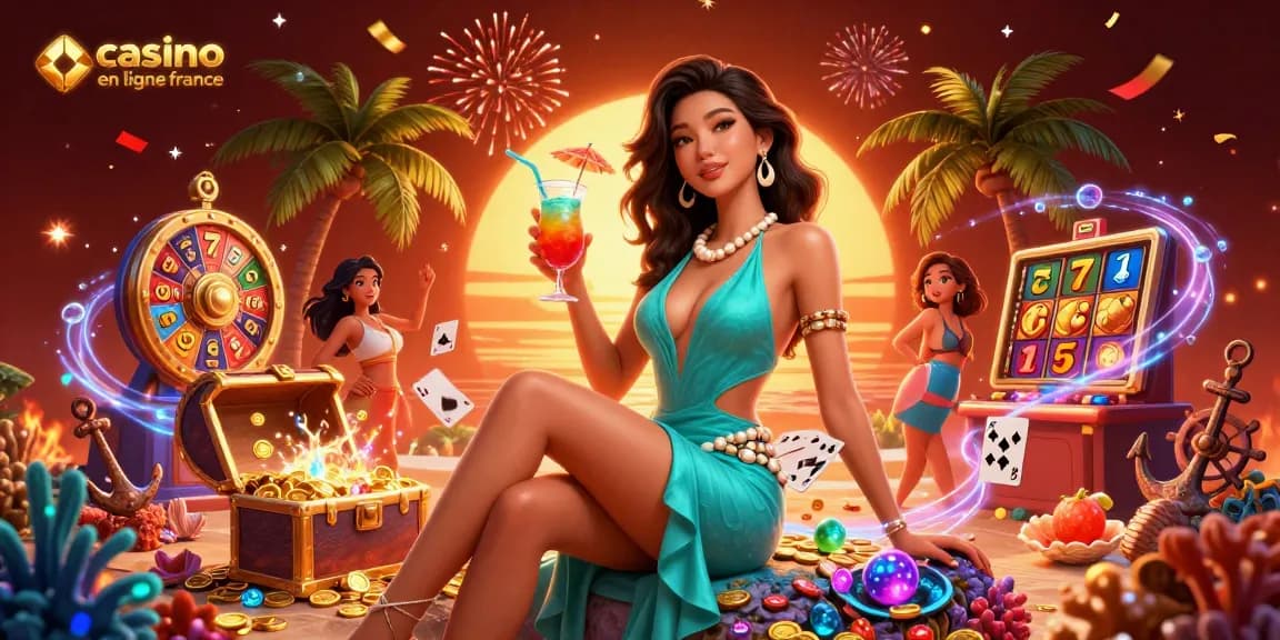 Découvrez l'excitation du casino en ligne France avec des machines à sous vibrantes et des thèmes tropicaux.
