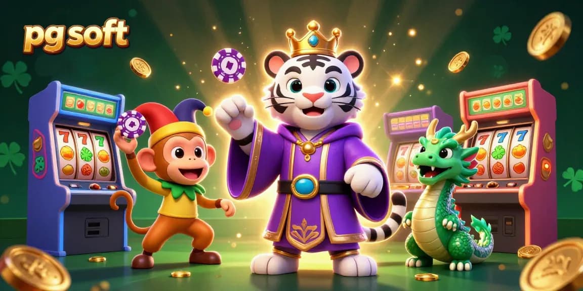 Unleash the fun with pg soft as the colorful characters celebrate at a vibrant casino scene!