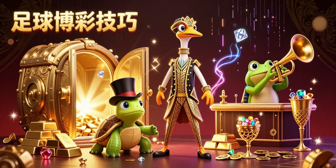 利用足球博彩技巧提高投注勝率,展示充滿活力的三位角色在奢華場景中