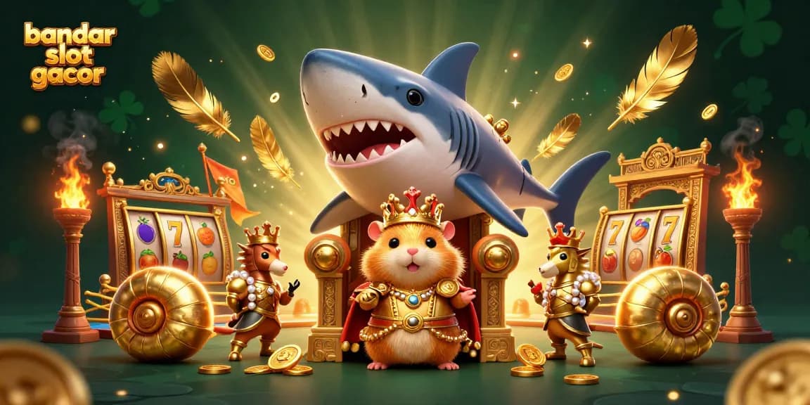 Mengidentifikasi bandar slot gacor dengan pemimpin hamster emas, garda kuda laut, dan tema slot yang mengesankan.