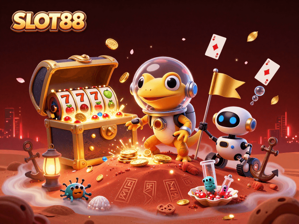 SLOT88 memberikan suasana bermain yang seru dengan jackpot dan permainan slot yang mengasyikkan