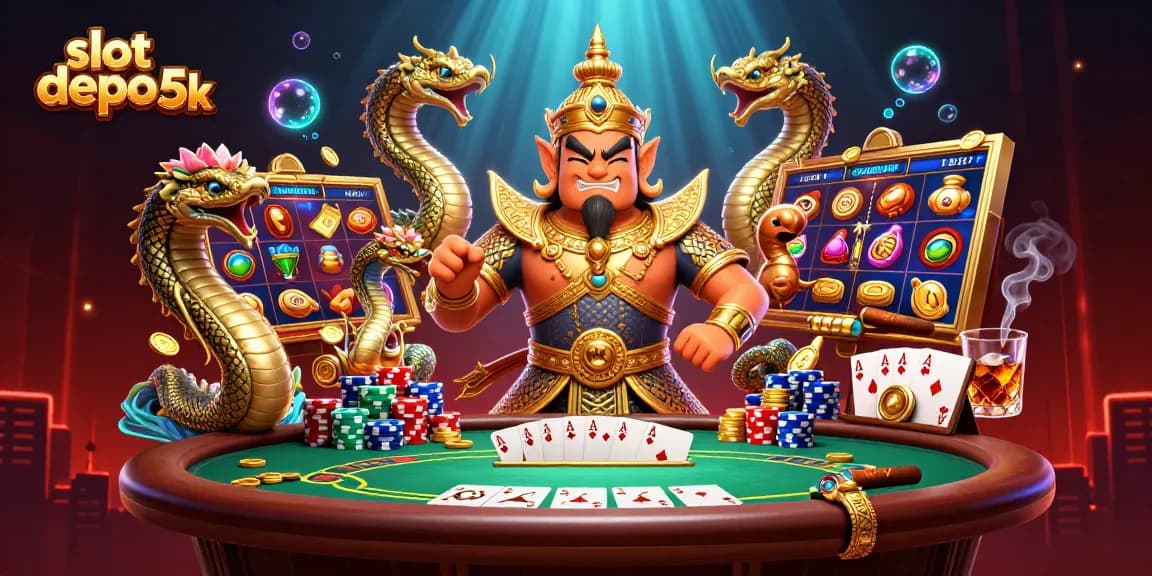 Spin the reels at slot depo 5k for thrilling jackpots and vibrant casino action.