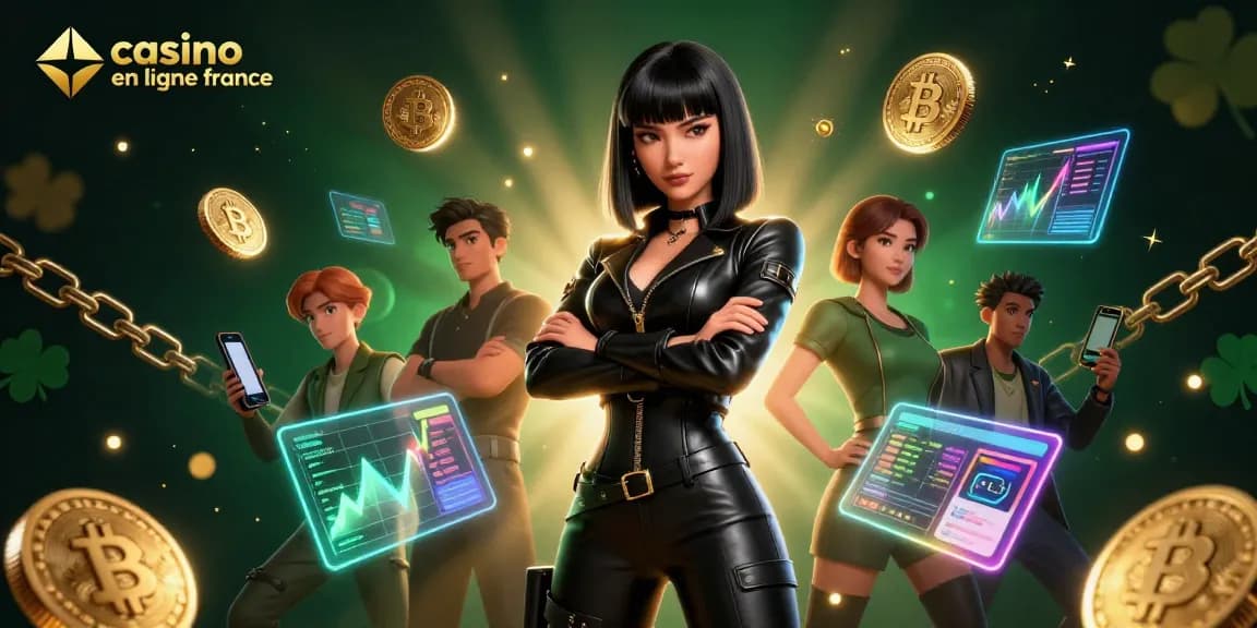 Participez à un gameplay palpitant sur le casino en ligne France avec des visuels néon vibrants et des éléments immersifs.