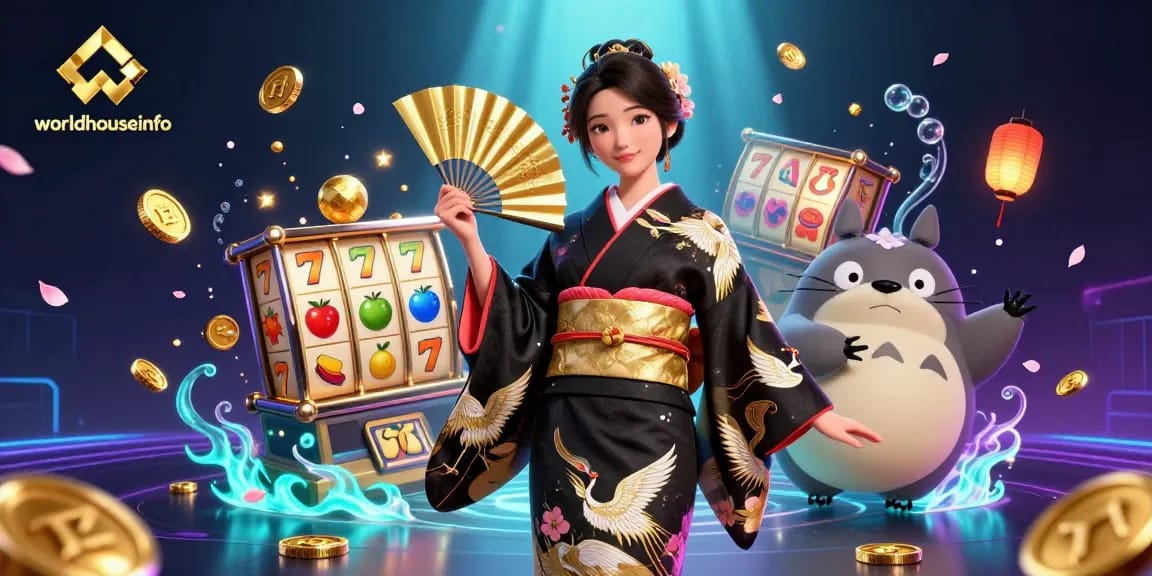 Spin winning slots with worldhouseinfo while enjoying vibrant 3D characters in action.