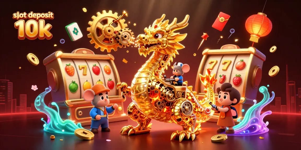 Menangkan slot deposit 10k secara cepat dengan naga eksotis dan keajaiban permainan kasino lainnya.