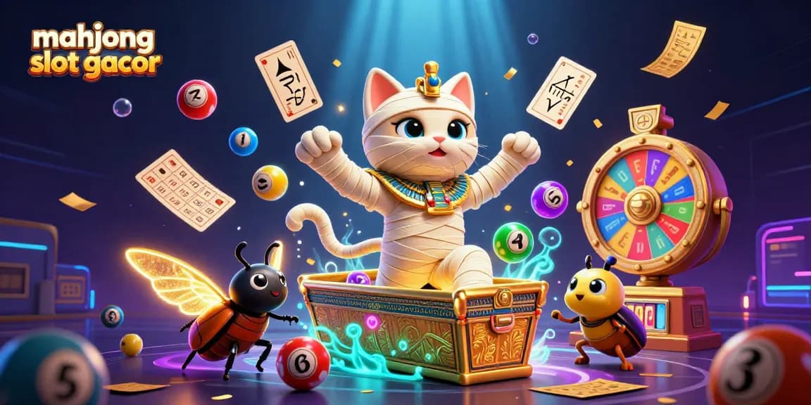 Engaging representation of mahjong slot gacor with vibrant characters and dynamic game elements.