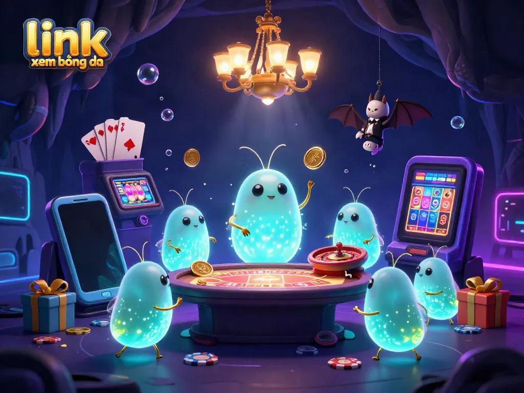 Experience interactive moments with link xem bóng đá as glowworms light up a cave casino in ultra-detailed 3D.