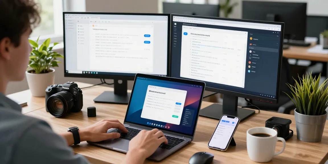 Explore the Telegram Chinese app guide with a user in a tech workspace setting, engaging with language settings and group chats.
