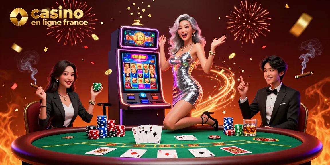 Célébrez les grosses victoires dans un casino en ligne France animé avec des personnages dynamiques et des éléments de jeu excitants.