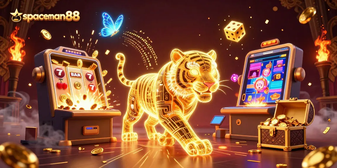 Experience high-stakes gaming with spaceman88's vibrant casino scene full of jackpots and excitement.