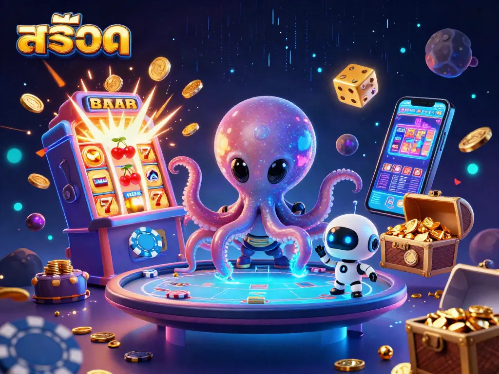 เล่นสล็อตกับเกมสล็อตแมชชีนที่เต็มไปด้วยรางวัลในภาพ 3D สุดตระการตา