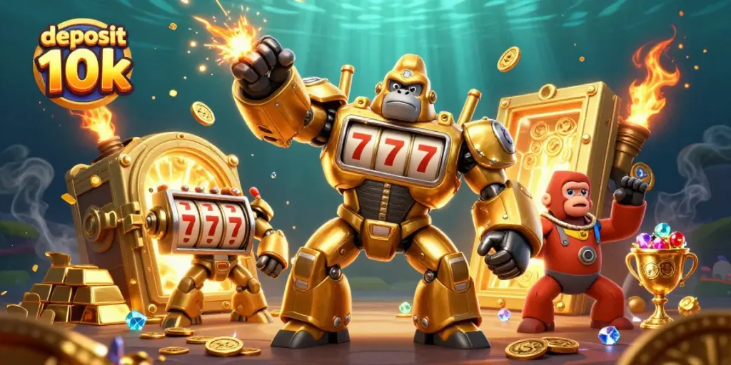 Bermain di situs slot terpercaya deposit 10k dengan peluang menang besar dan sensasi jackpot.