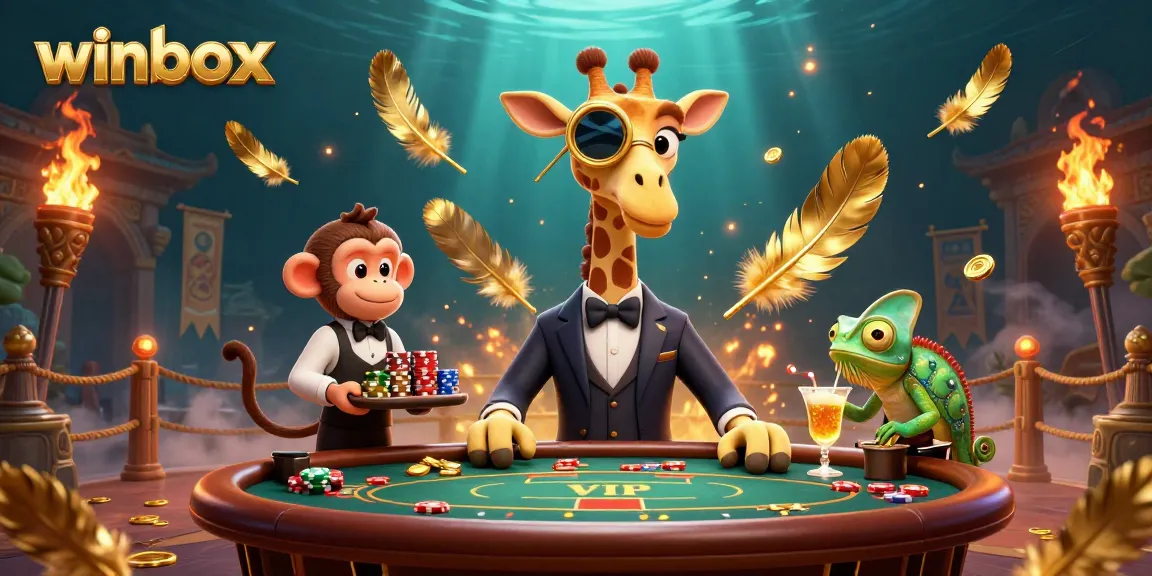 Experience thrilling wins with Winbox as players engage in an exciting casino scene!