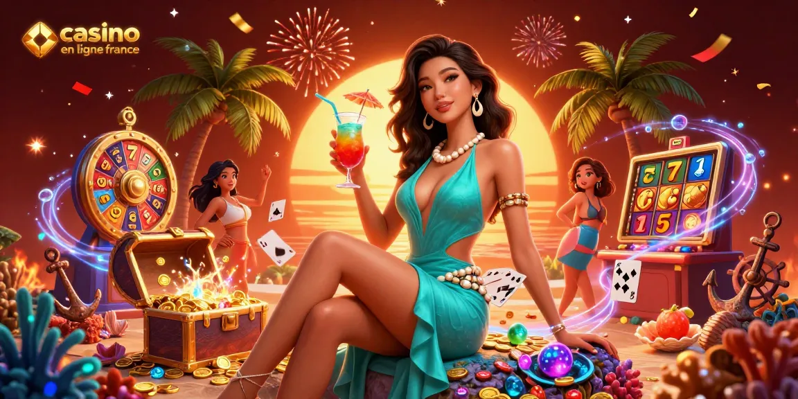 Découvrez l'excitation du casino en ligne France avec des machines à sous vibrantes et des thèmes tropicaux.