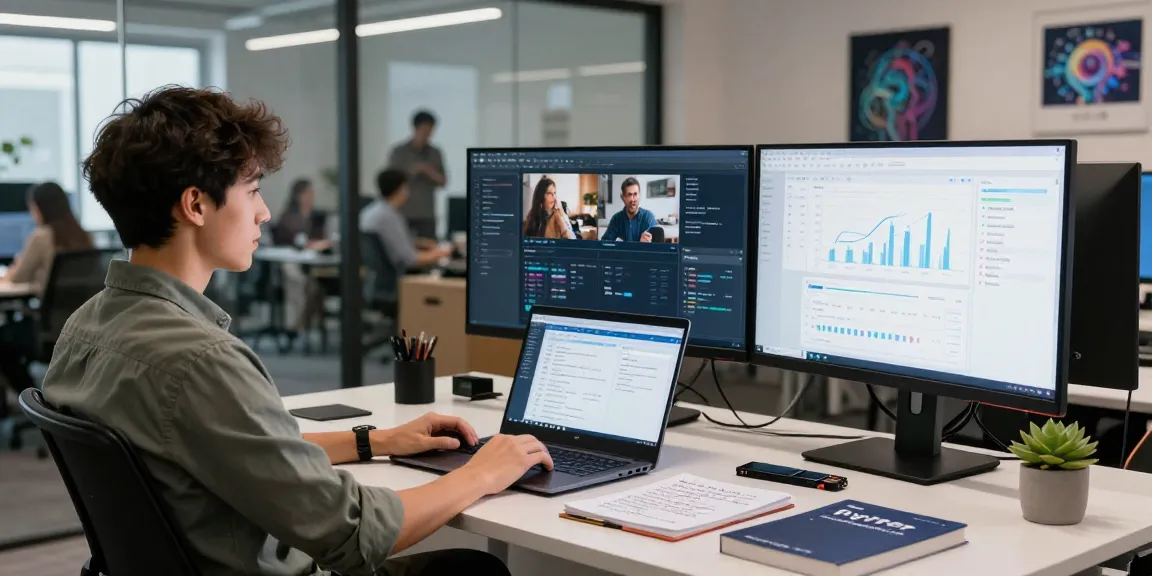 AI detector in action, showcasing a modern workspace analysis of images and videos.