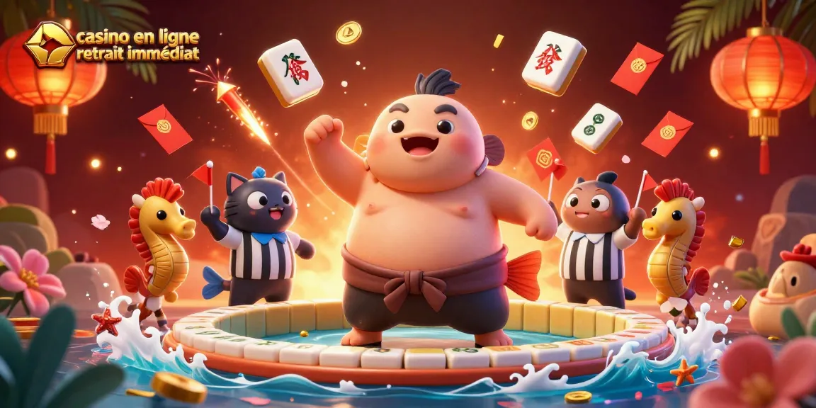 Découvrez l'univers du casino en ligne retrait immédiat où vos gains arrivent instantanément, dans une scène dynamique.