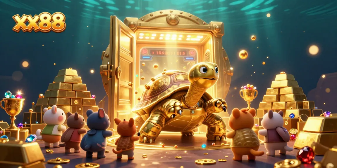 Experience thrilling adventures at xx88 with playful animals and a dynamic pinball casino scene.